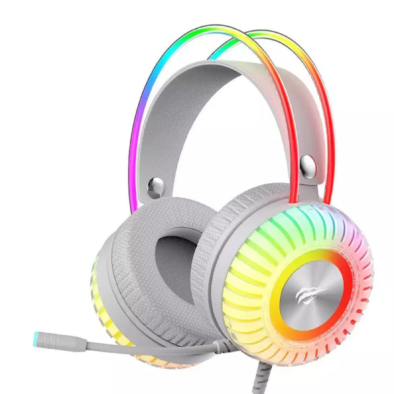 HAVIT H2046U USB 7.1 RGB Gaming Headset 50mm - White