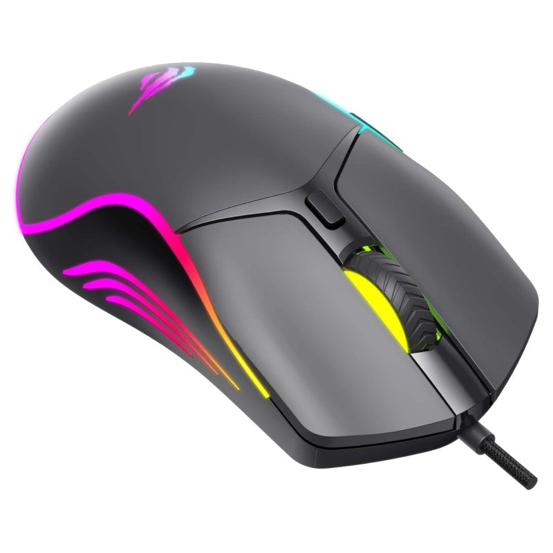 Havit MS1029 RGB Wired Gaming Mouse - 8000DPI