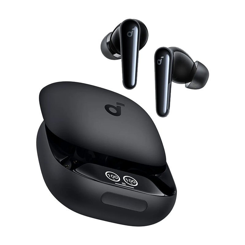 Anker Soundcore Liberty 4 Pro Wireless Earbuds , 6-Mic AI Clear Calls - Black