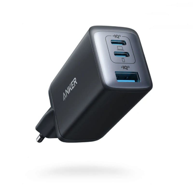 Anker A2667G12 PowerPort III 3-In-1 Wall Charger 65W - Black