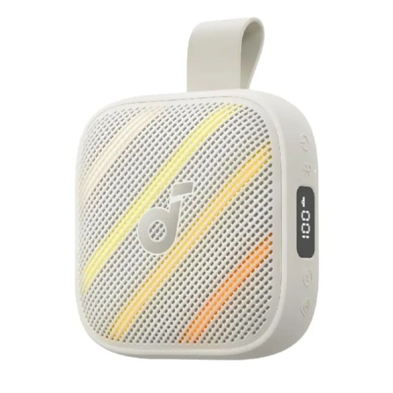 Anker D5103 Soundcore Boom Go 3i Portable Bluetooth Speaker - 15W - 24H Playtime - IP68 - White 