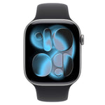 Apple Watch Series 11 46mm GPS Smart Watch Always-On Retina Display - Space Gray Aluminum Case