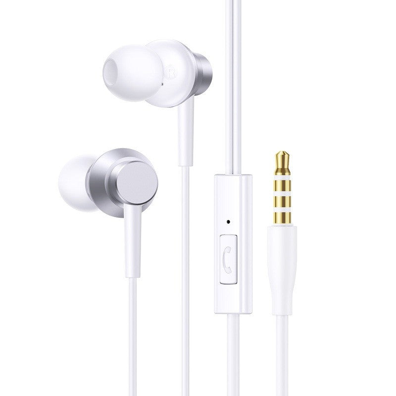 Baseus Encok HZ11 Wired Earphones with Mic – Moon White