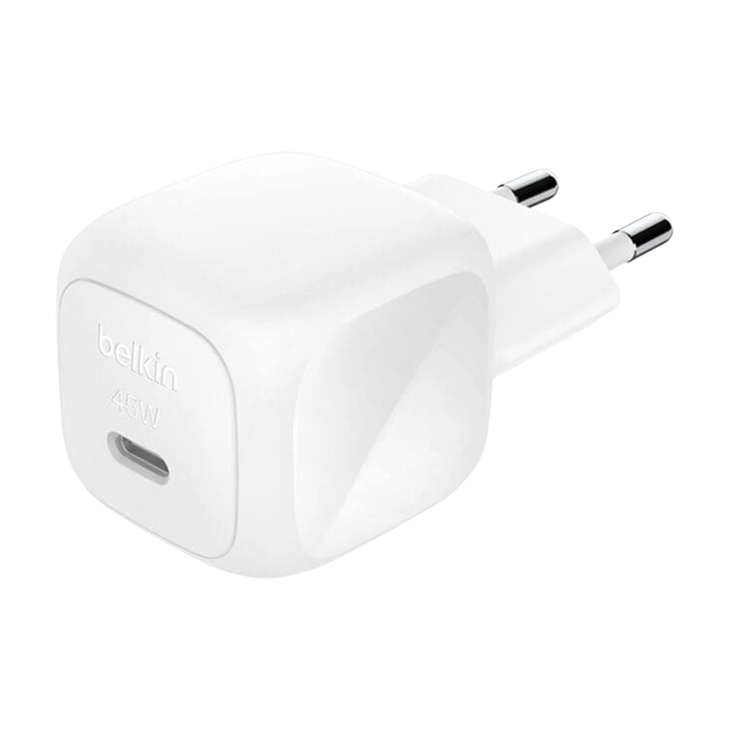 Belkin Compact USB Charger (45W) USB-C - White
