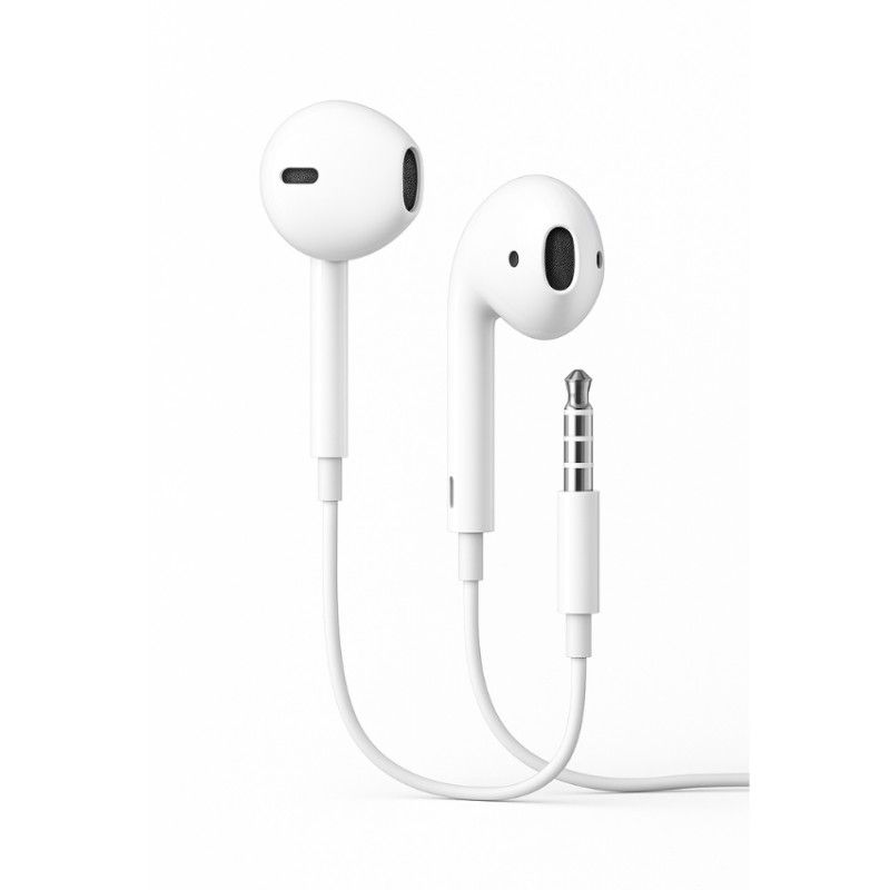 Blue Spectrum F-14 Stereo Earphone - white