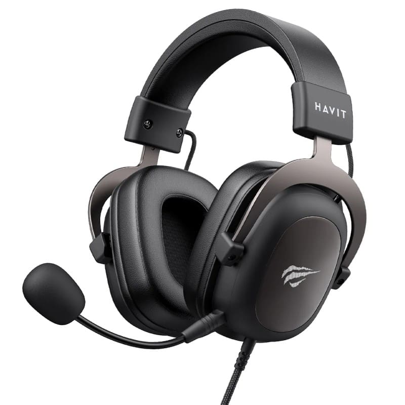 HAVIT H2002d Gaming Headset 53mm Driver - Wired 3.5mm - Black