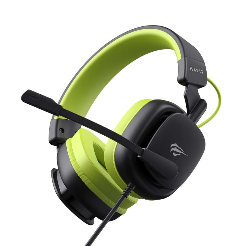 HAVIT H2048U Gaming Headset Wired USB 7.1 - Black/Green
