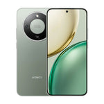 Honor X9d - 256GB Storage - 12GB RAM - 5G Connectivity - Forest Green - Honor smartphone showing front and back 