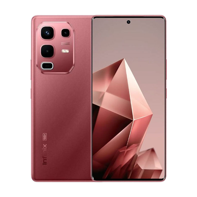 Infinix Note 50s - 256GB Storage - 8GB RAM - 5G Connectivity - Burgundy Red