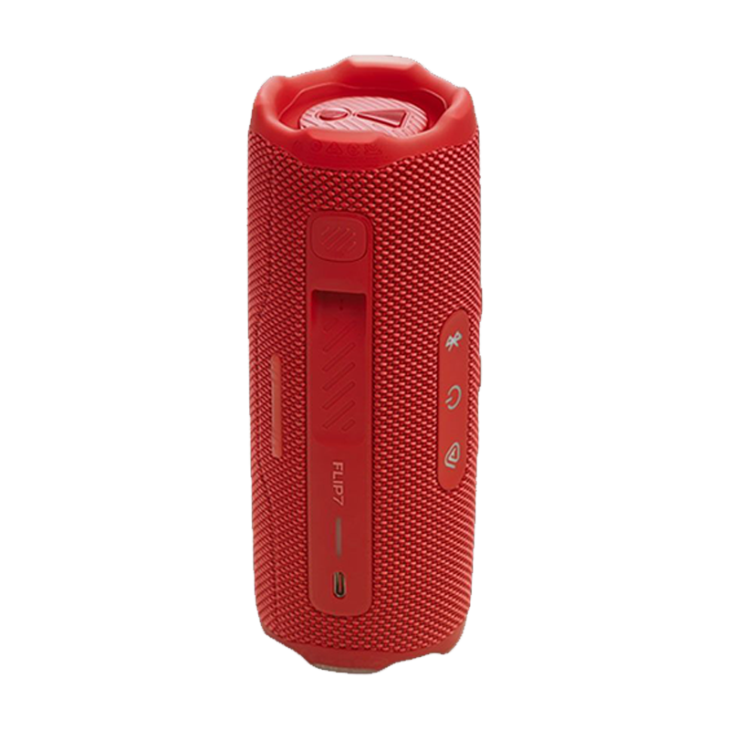 JBL Flip 7 Portable Bluetooth Speaker - IPX7 Waterproof, Deep Bass, 12H Playtime - Red