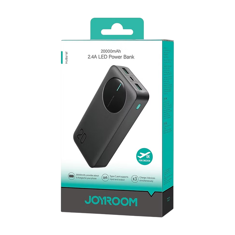 JOYROOM JR-PBF04 Power Bank 20000mAh 65W PD