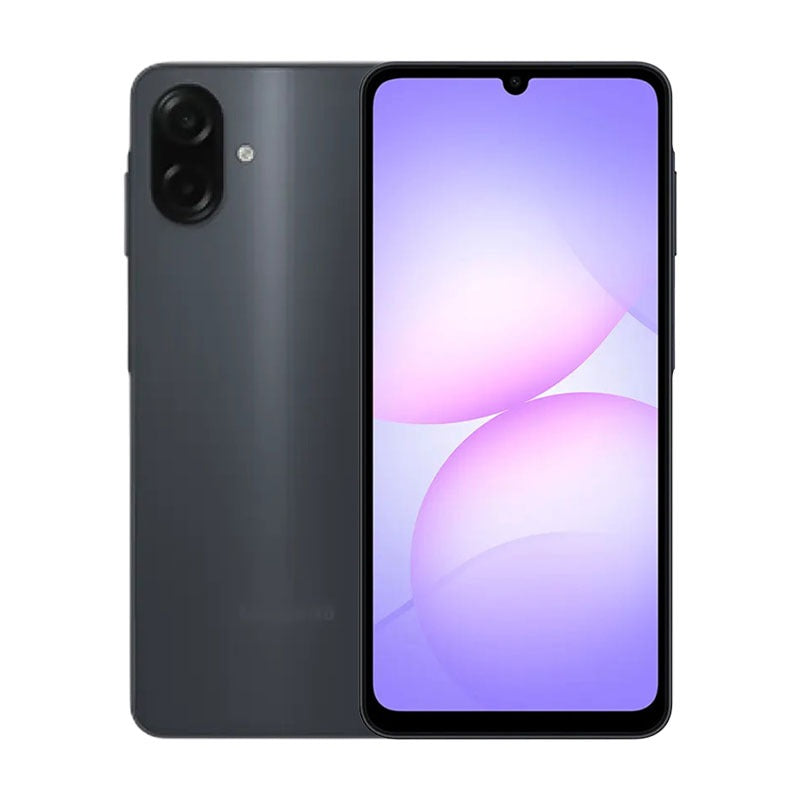Samsung Galaxy A07 - 128GB Storage - 6GB RAM - 4G - Black