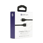 Smart Gate Braided USB-C to Lightning Cable - 1M - Black