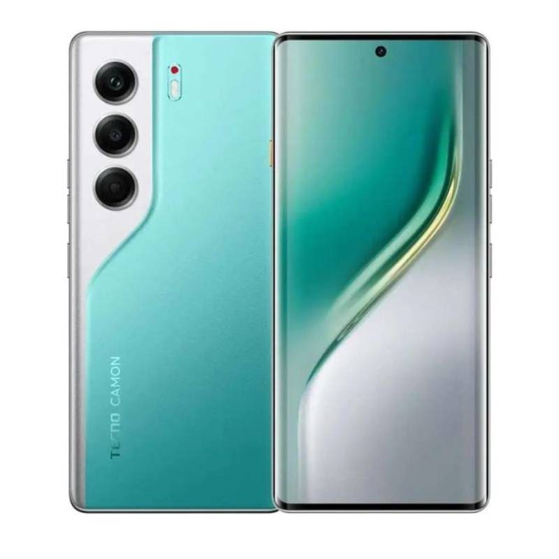 TECNO Camon 40 Pro 5G  - 256GB Storage - 12GB RAM – Emerald Lake Green
