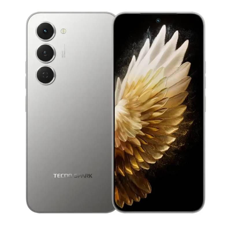 TECNO Spark 40 Pro - 128GB Storage - 8GB RAM – Moon Titanium