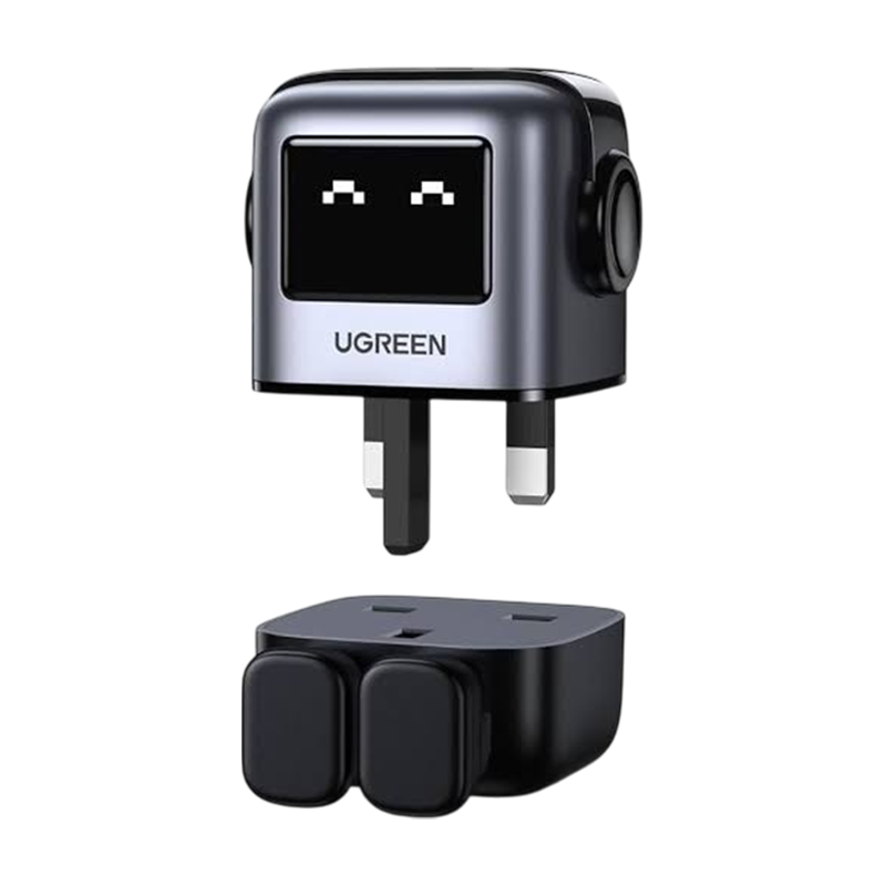 UGREEN Nexode RG 65W 3-Port GaN Fast Charger EU Grey