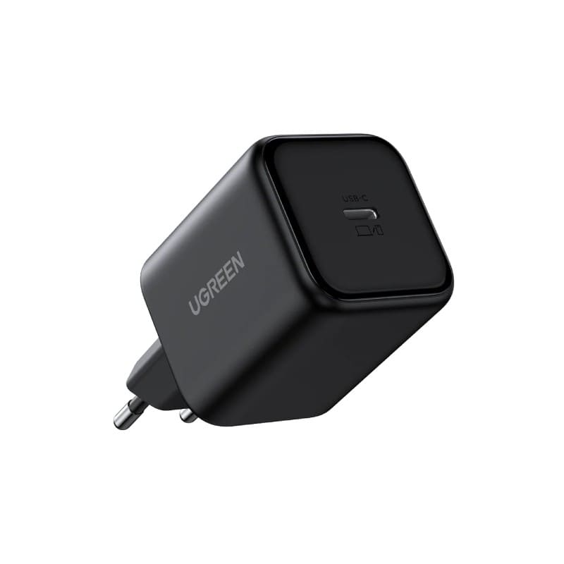 يوجرين - شاحن GaN سريع 45 وات USB-C - أسود