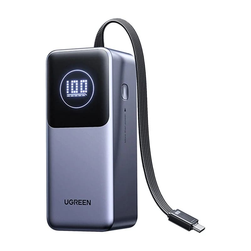 UGREEN Nexode Power Bank 20000mAh 130W with Built-in USB-C Cable - PB723