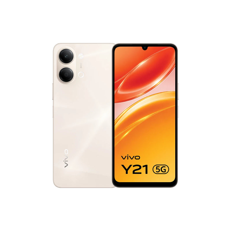 VIVO Y21 - 128GB Storage - 4GB RAM - 5G - Gold