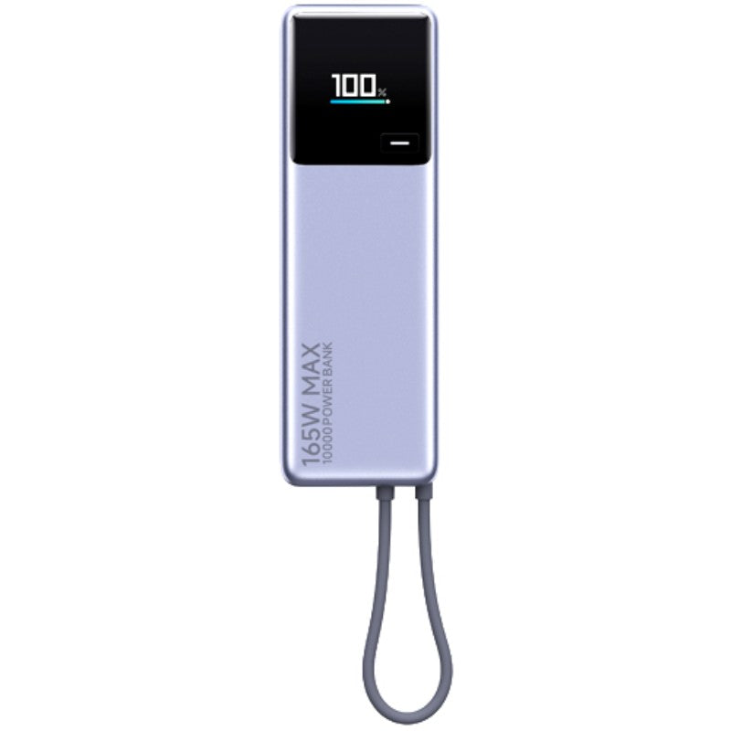Xiaomi Power Bank , 10000mAh (165W) With Integrated Cable – Gray