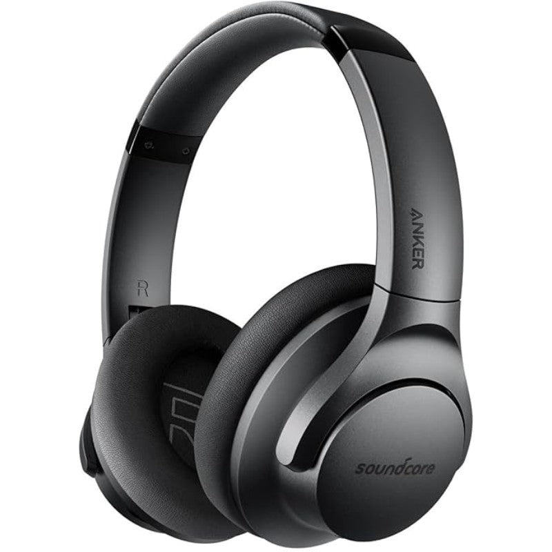 Anker Soundcore Q20 Over-Ear Headphones with Active Noise Cancelling – Long Battery Life – Black (A3025015)