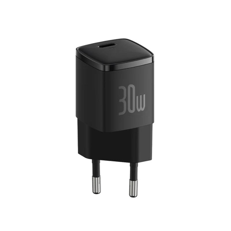 Baseus Cube Pro 30W Fast Charger 1C – EU Plug – Black