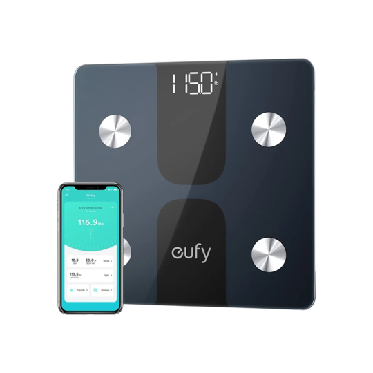 Eufy Smart Scale C1 Wireless Digital Body Scale – Black