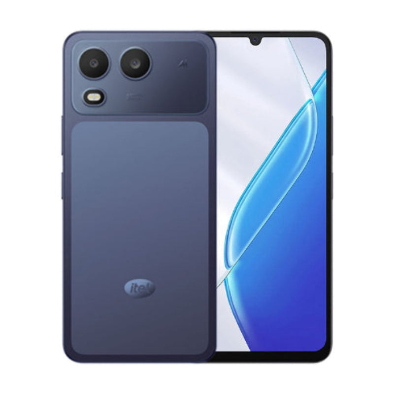 Itel A200 Plus - 128GB Storage - 3GB RAM - 4G - Nightly Blue