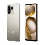 Itel A100C , 128GB Storage, 3GB RAM, 4G Connectivity - Titanium Gold