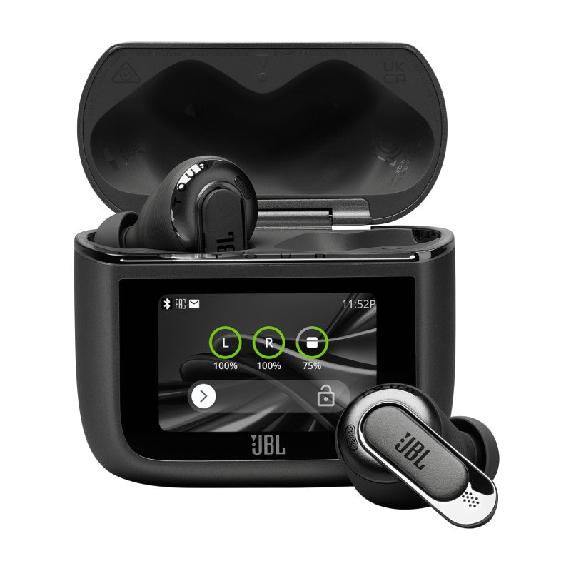 JBL Tour Pro 3 TWS Noise Cancelling Earbuds with Smart Case - Black