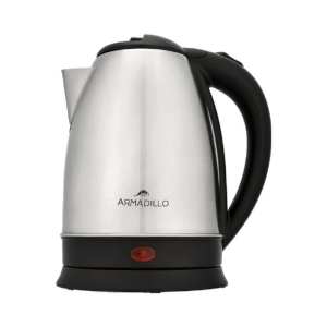 Armadillo Electric Kettle 2 Liters 1500 Watt Silver - KTL-BK-0002