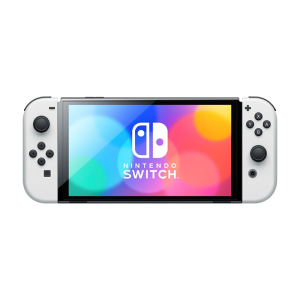 Nintendo Switch OLED Console - 7-Inch Display - 64GB - Black & White | IQ_Store