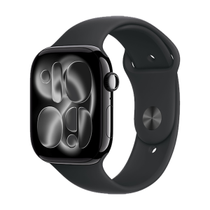 Apple Watch Series 11 (46mm, GPS) – Jet Black Aluminum Case