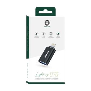 GREEN OTG ADAPTER LIGHTNING TO USB GE - C062