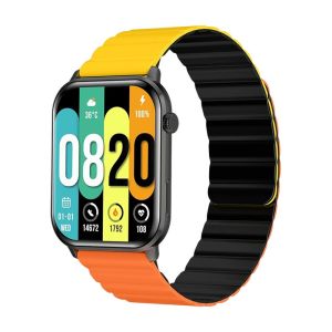 Kieslect Smart Watch Ks Blutooth Calling Dual Strap -Black