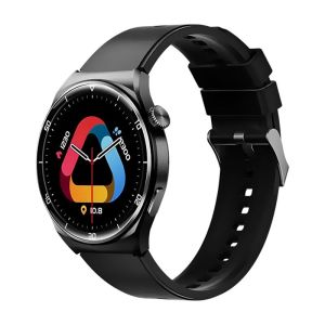 QCY Smart Watch GT 2 , 1.43 inches AMOLED - SMOKY BLACK