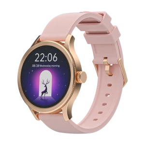 Scykei Feel Woman Smart Watch  ( 1.27” AMOLED Display ) - Gold