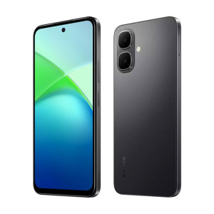 انفينيكس سمارت 10، سعة تخزين 64 جيجابايت، ذاكرة وصول عشوائي 3 جيجابايت، اتصال 4G - أسود