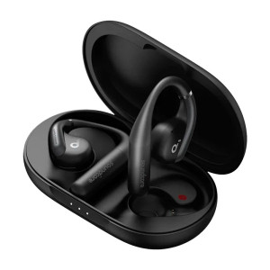 سماعات أنكر ساوندكور أيرو فيت مع 4 ميكروفونات، - أسود