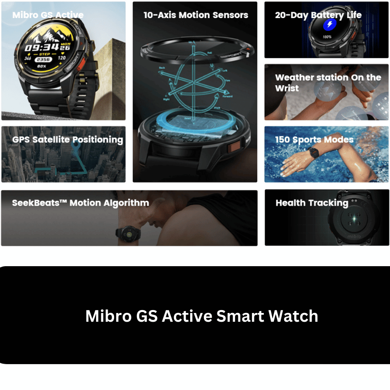 Mibro Watch GS Active Dual Straps